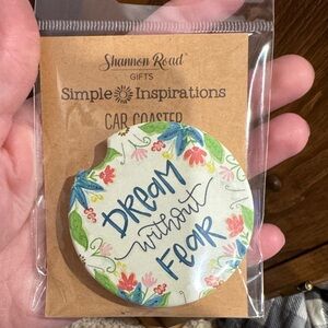 Car Coaster - Floral Design